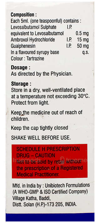 Ventirex Ls Junior Expectorant 60Ml
